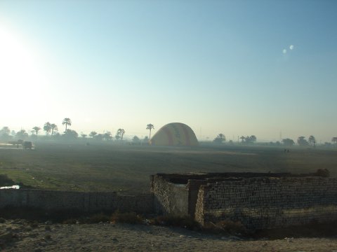 Louxor, mongolfière